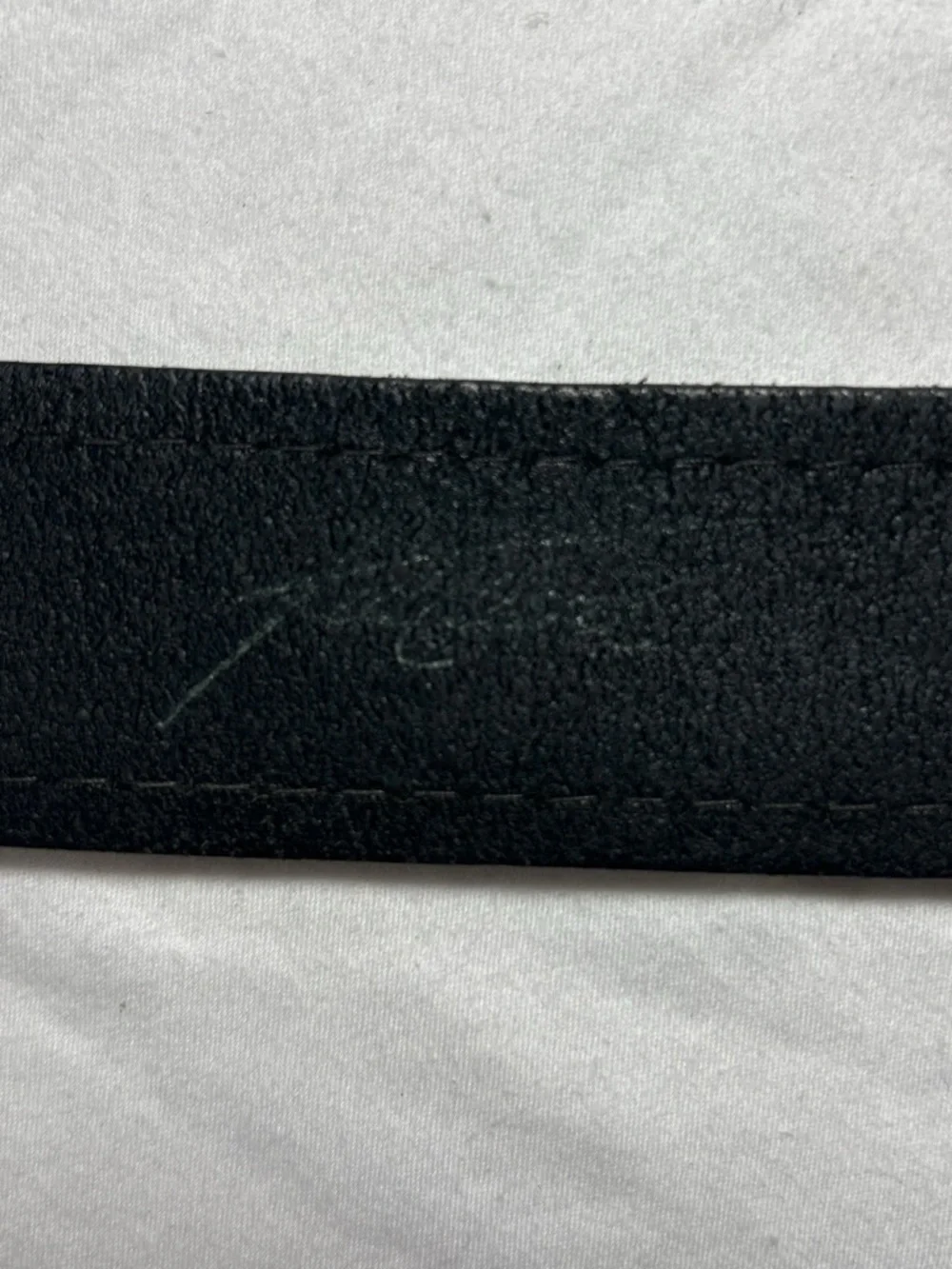 Work belt | Black Leather Men's Belt | Made in USA